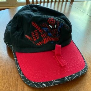 Marvel Spider-Man Universal Black and Red Kids Cap.